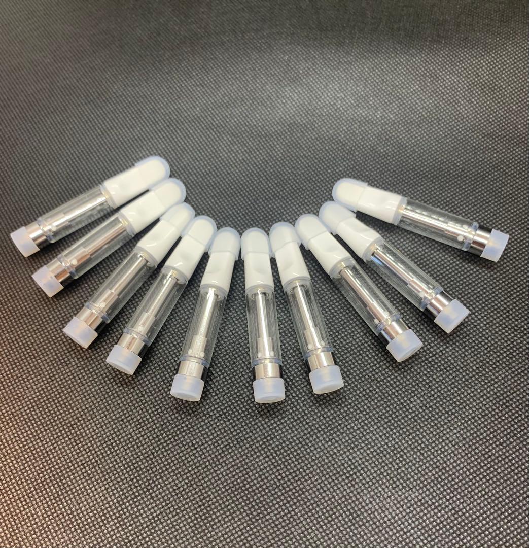 アトマイザー 交換用 510 カートリッジ 1.0ml 100本 白