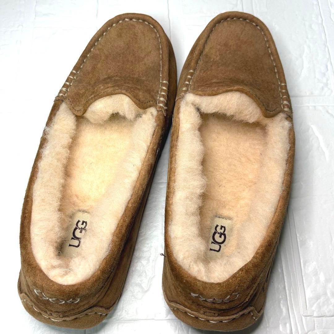 1回のみ着用】UGG ✮モカシン アンスレー チェスナット 26