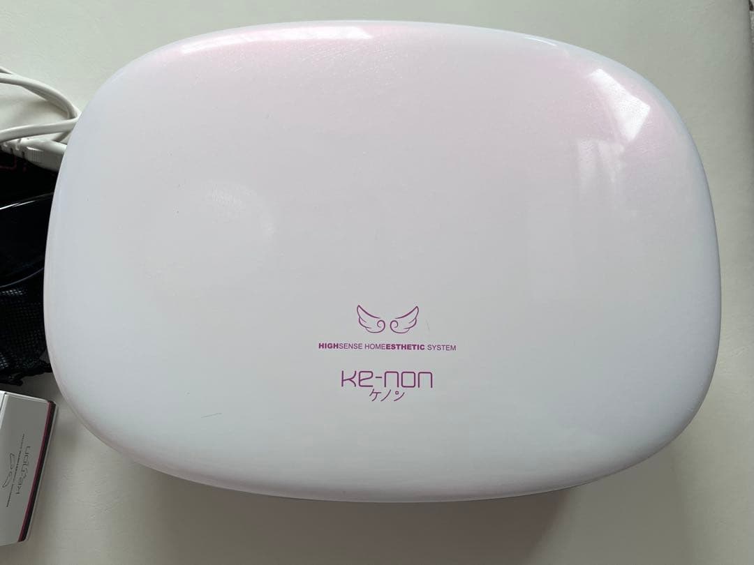 ke-non ケノン 脱毛器 美顔 パールホワイト 白 アタッチメント