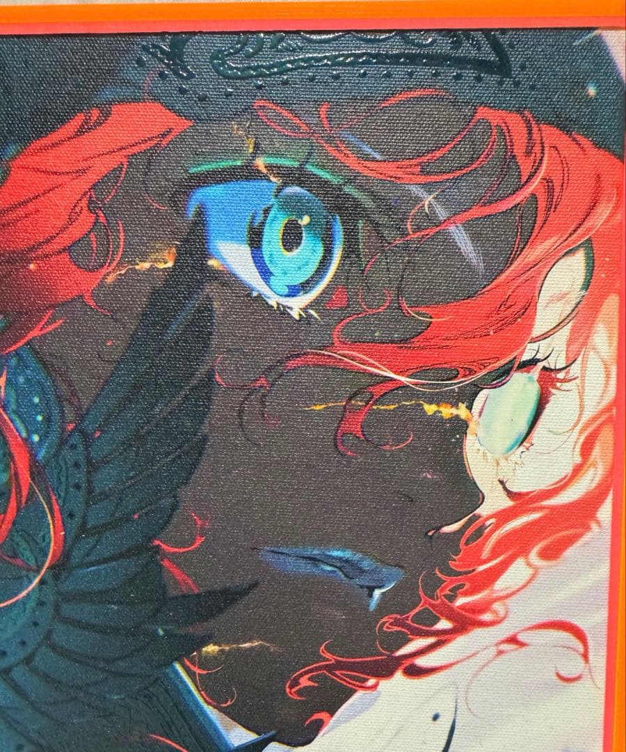 米山舞 EGO展「SCAR 」 直筆サイン入り キャンバスアート - メルカリ