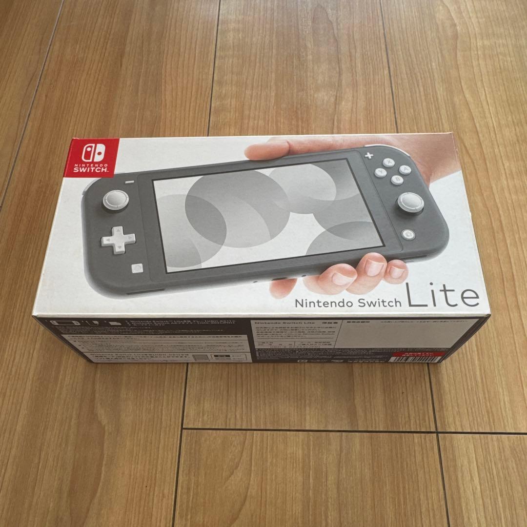 Nintendo Switch Lite グレー 本体 ACアダプター付き - メルカリ