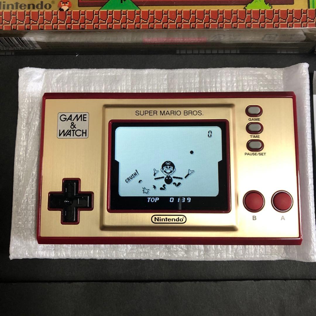 任天堂 ニンテンドー ゲームウォッチ スーパーマリオブラザーズ 中古美