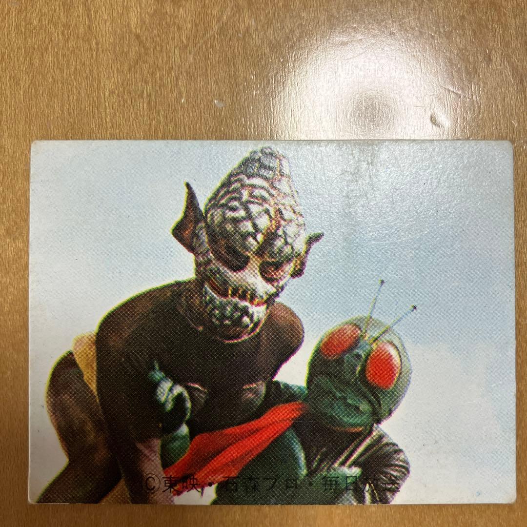 【希少】カルビー 仮面ライダーカード No.76 ラッキーカード 明朝版 Yahoo!オークション -「仮面ライダー ラッキーカード」の落札相場