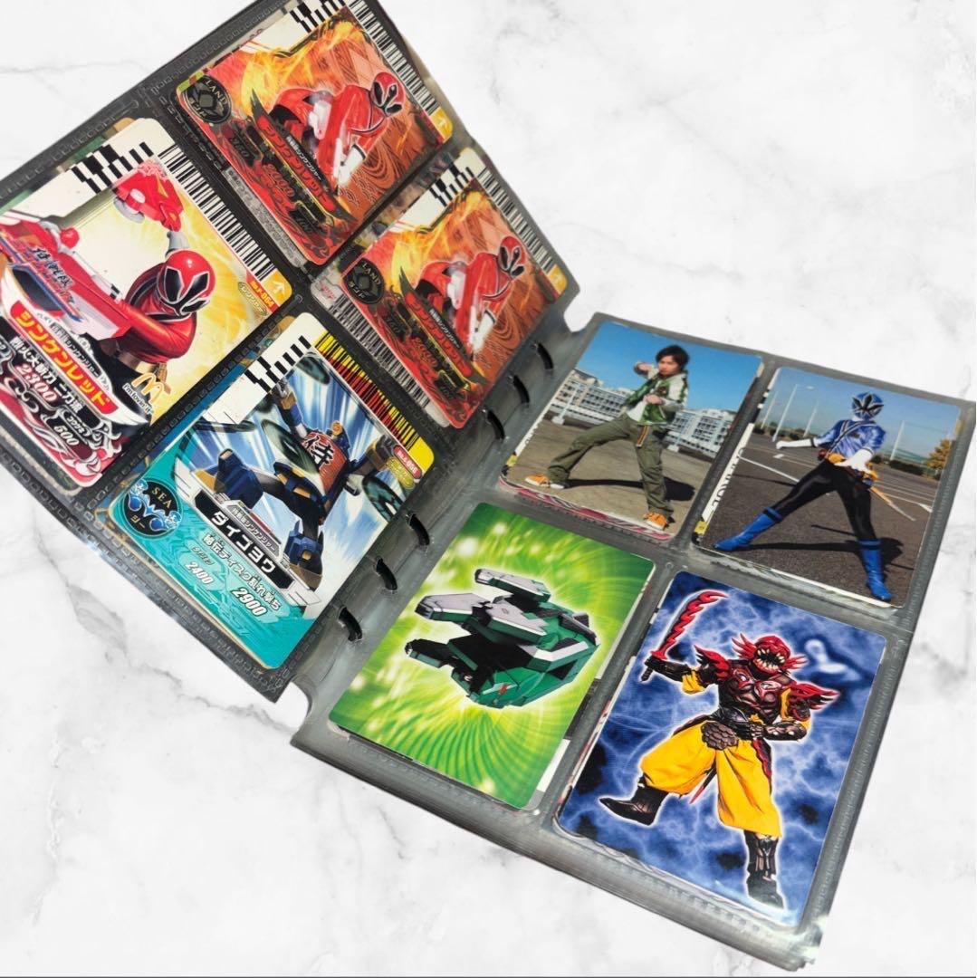 トレーディングカード+バインダー❤ゲームカード ヒーロー戦隊 仮面