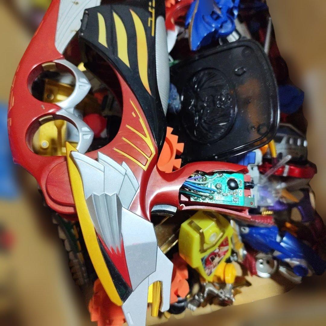 h*e様 百獣戦隊ガオレンジャー パーツ まとめ売り他ミニカーなどの通販