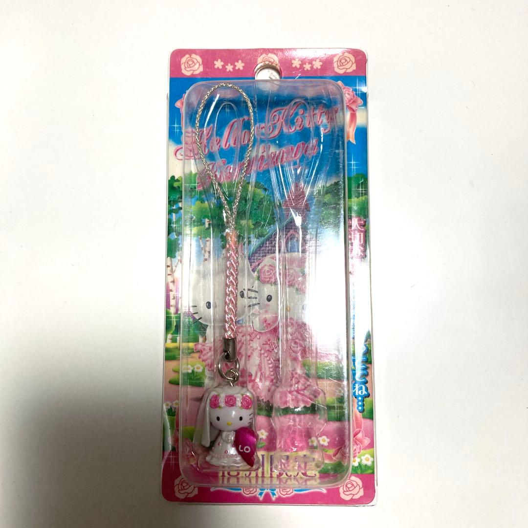 ご当地キティ 軽井沢 ウェディング ハローキティのみ ストラップ 根付 結婚式 ハローキティ 軽井沢 ウエディング 根付けストラップ - メルカリ