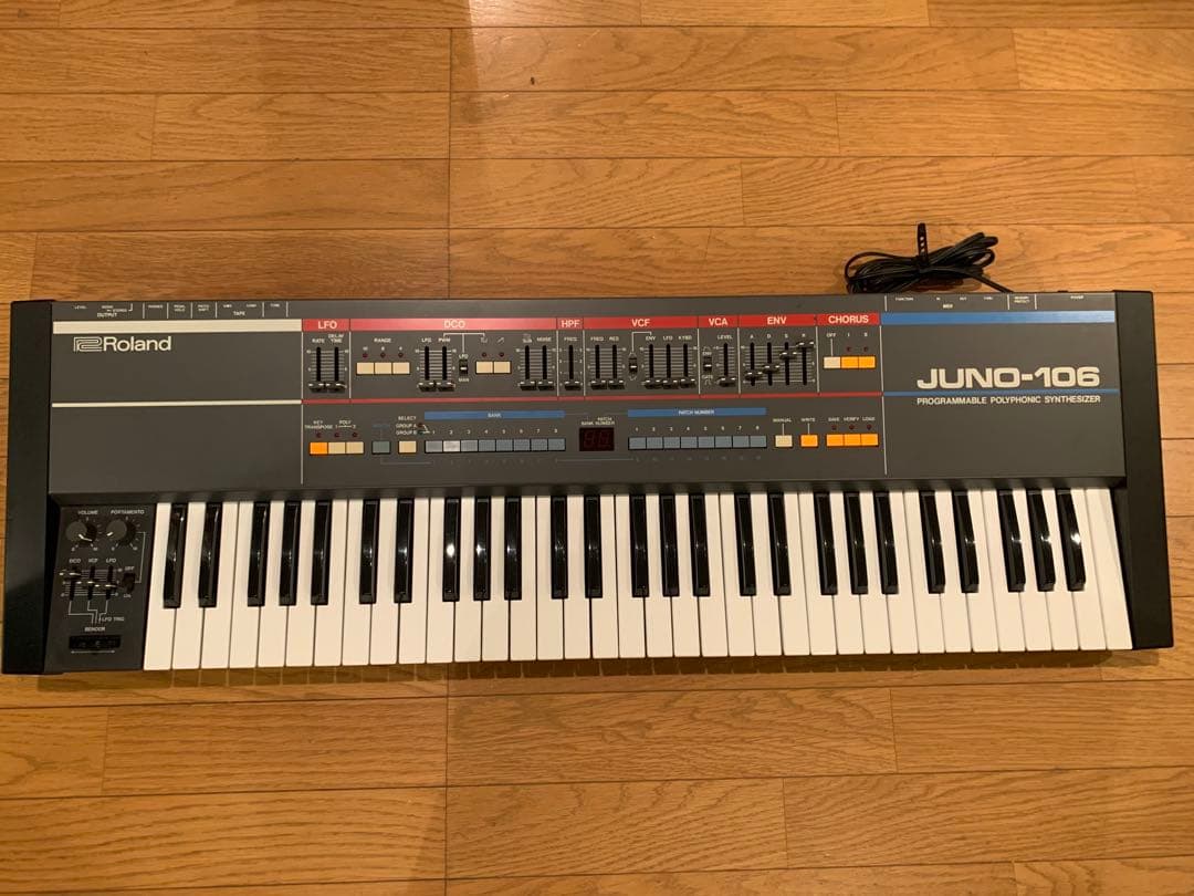 Roland JUNO-106 シンセサイザー 61鍵 Roland JUNO-X 61鍵盤 シンセサイザー ローランド JUNOX | 島村楽器