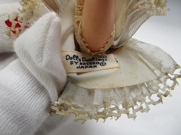 a0127-42女の子 少女 人形 フィギュア ヴィンテージ レトロ 当時物