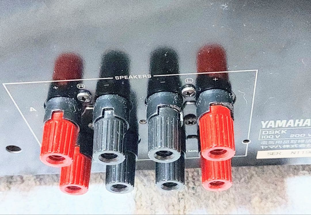 YAMAHAプリメインアンプ AX-890ヤマハ音出し確認済 - メルカリ