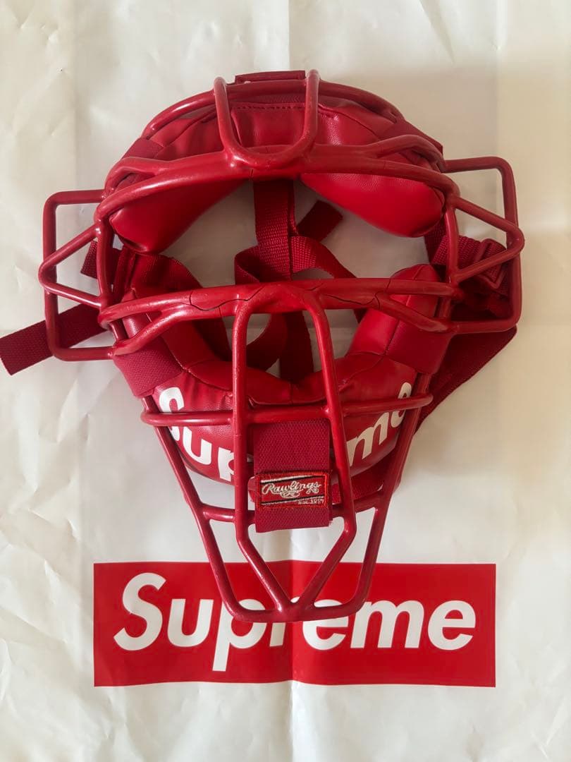 Supreme Rawlings キャッチャーマスク SUPREME x RAWLINGS- NWT 2018 Baseball Catchers Mask – Martini Man