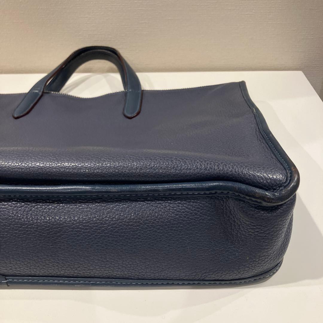 《中古美品》　ロエベ　トレドバッグ　ネイビー