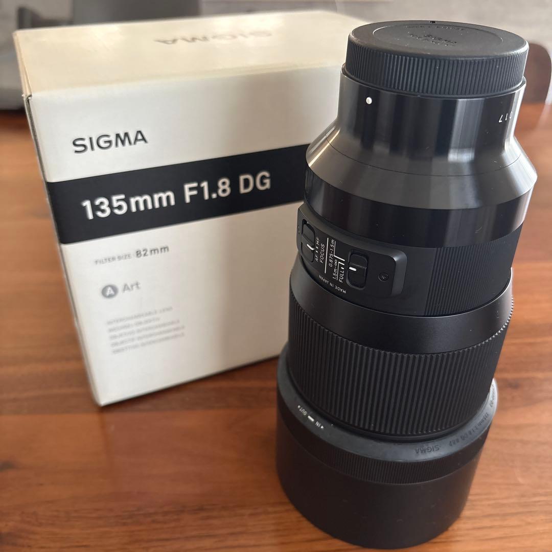 Eマウント】SIGMA 135mm F1.8 DG レンズ - メルカリ