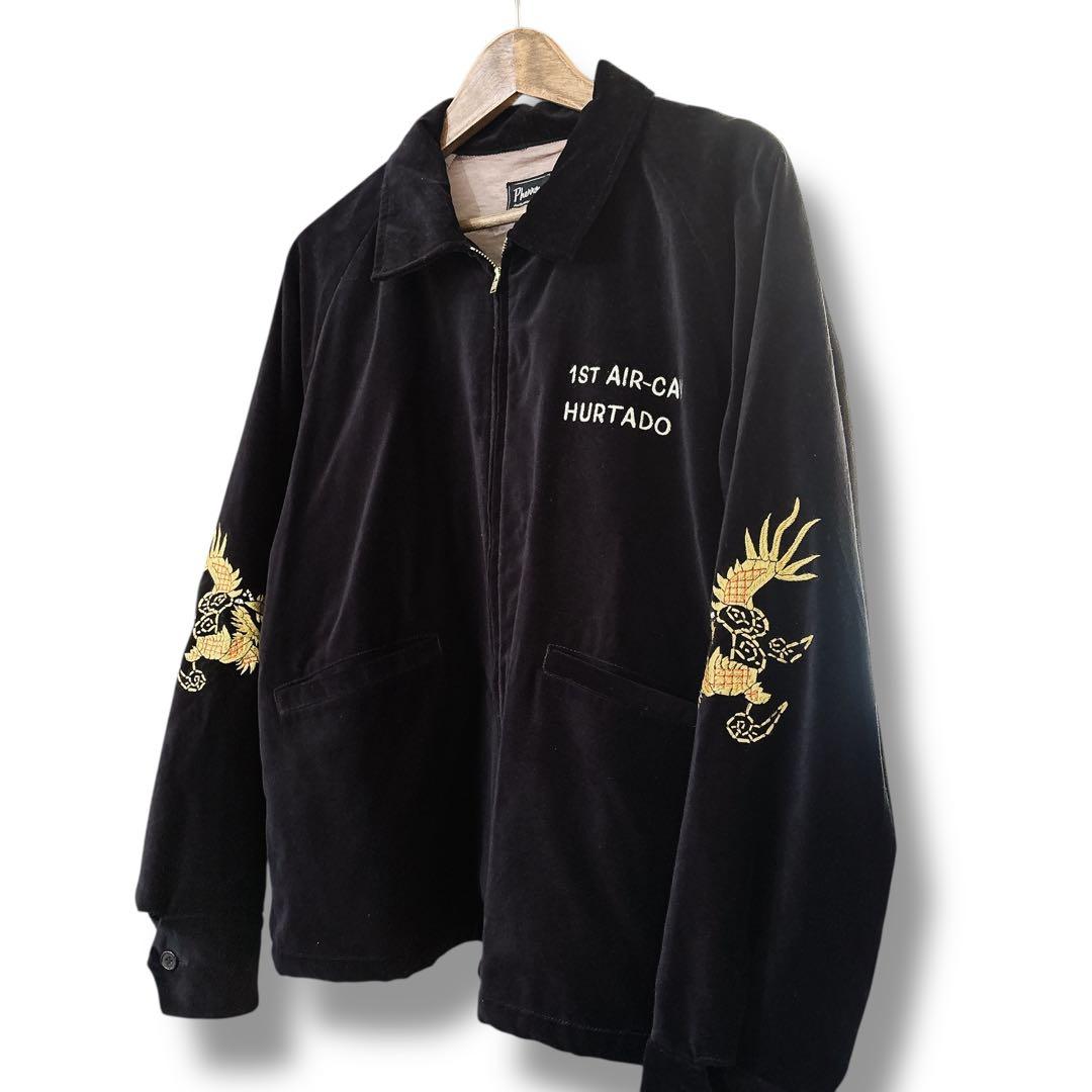 未使用保管品 Pherrow's ベトジャン スーベニアジャケット 別珍 XL