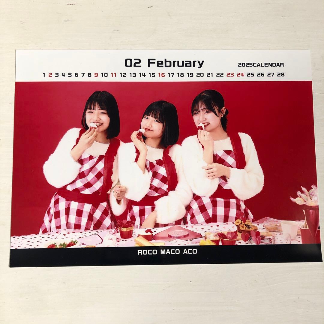 ろこまこあこ2025年カレンダー1月から4月 - メルカリ
