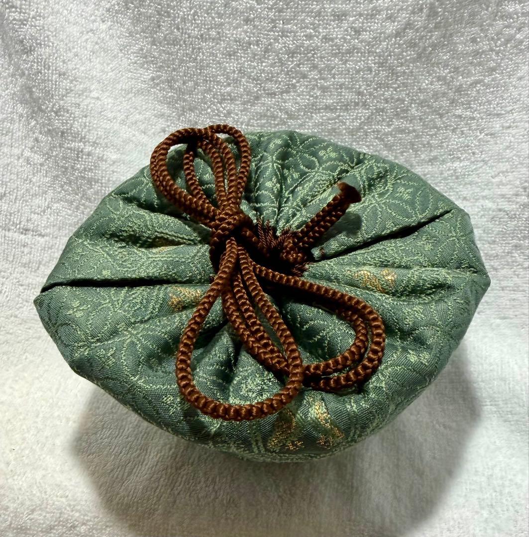 遠州流 茶道具 仕覆 茶碗用 紅心錦 緑 深緑 【匿名配送】 - メルカリ