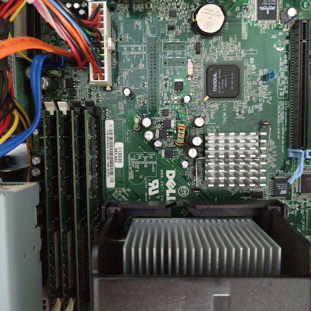 美品】DELL DIMENSION 521据置型PC+24インチモニターセット - メルカリ