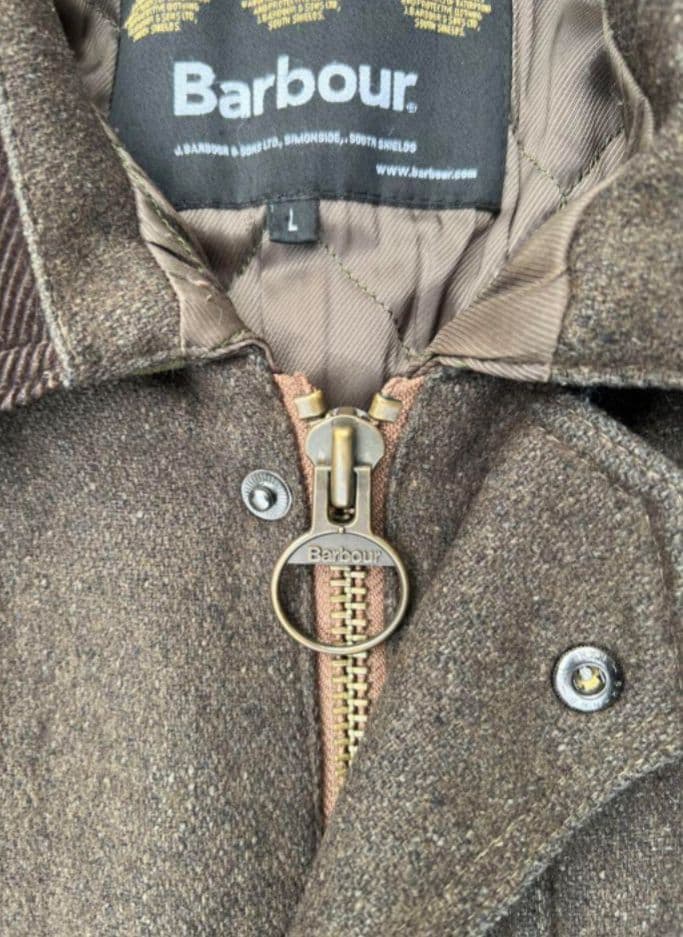 Barbour beaufort ビューフォート スリークラウン ウール素材