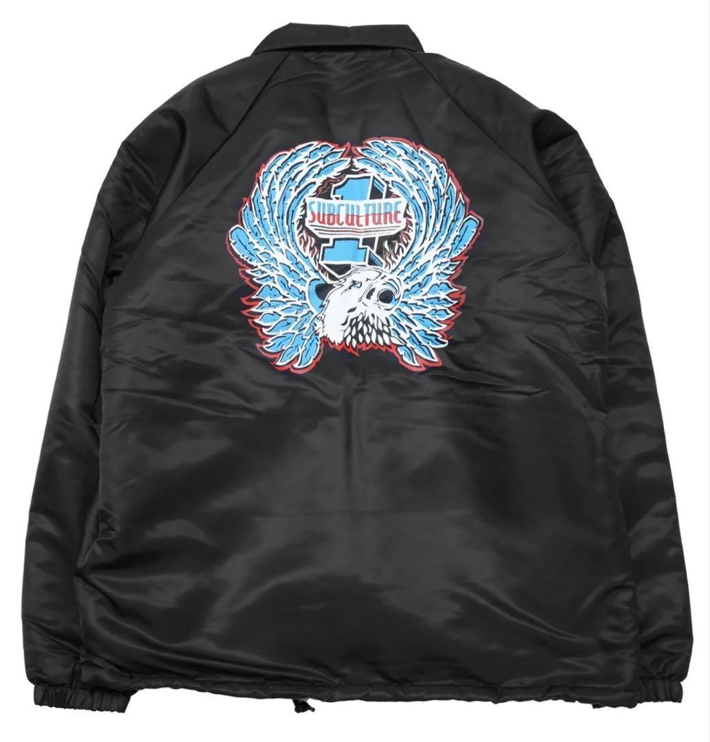 SC Subculture】COACHES JACKET BLACK サイズ2 - メルカリ