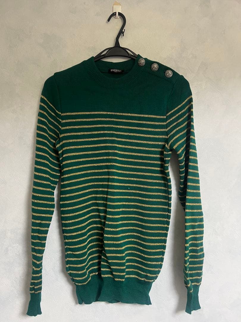 BALMAIN HOMME バルマン・オム　ボーダーニット XMUiF2dq7YGT.jpg?width=768