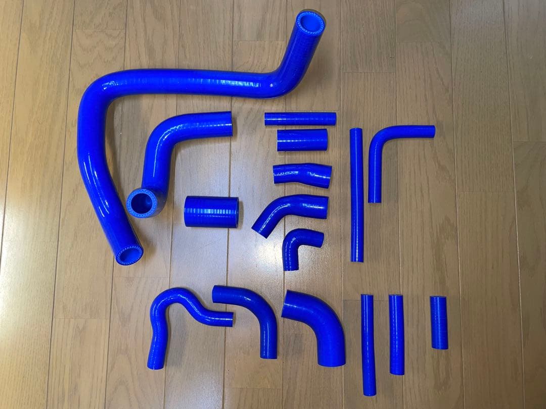 コペン L880K ラジエターホース 16本 未使用 シリコンホース ブルー コペン L880K シリコンホース 17点セット JB-DET ラジエターホース