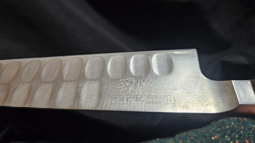 中古Karamit 約23cm波刃包丁、グレステン約27cm波刃包丁セット