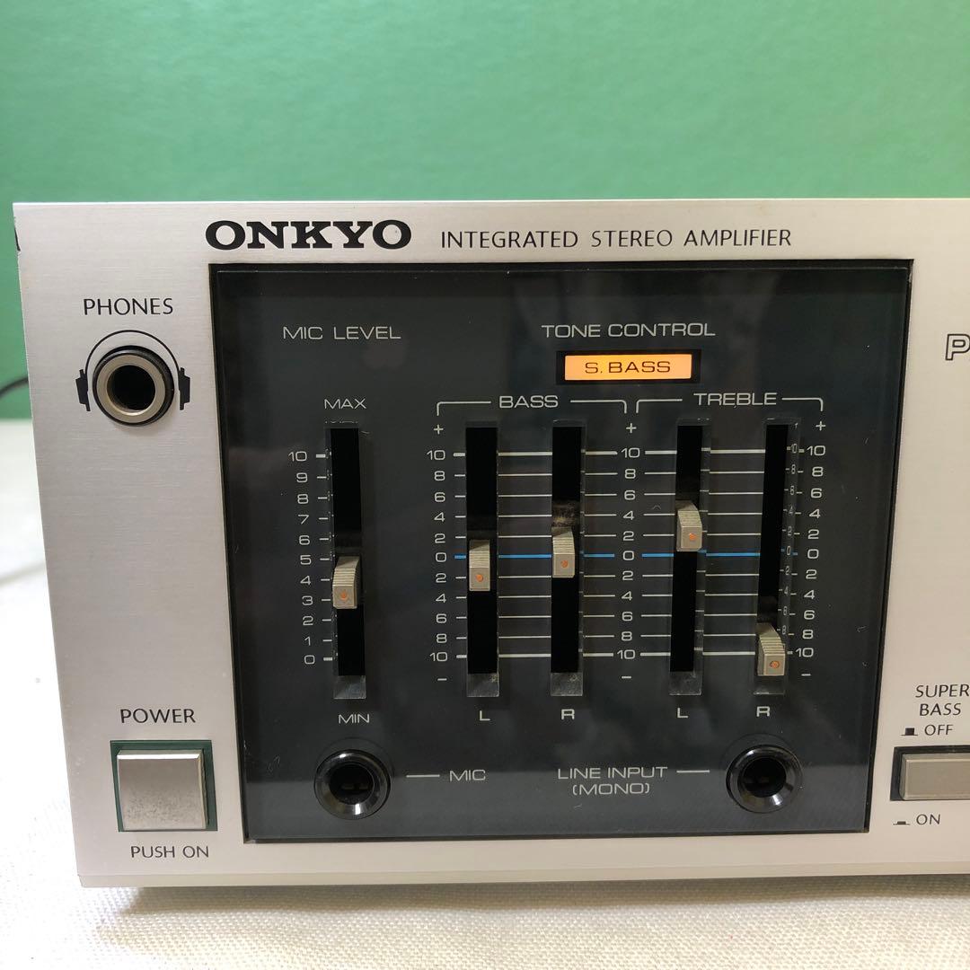 お30○ONKYO PA-250 インテグレーテッドステレオアンプ - メルカリ