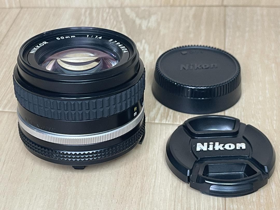 【美品】Nikon Ai-s NIKKOR 50mm F1.4 ニコン NIKKOR ニコン Nikon AI-s Nikkor 50mm f1.4S 単焦点レンズ フルサイズ