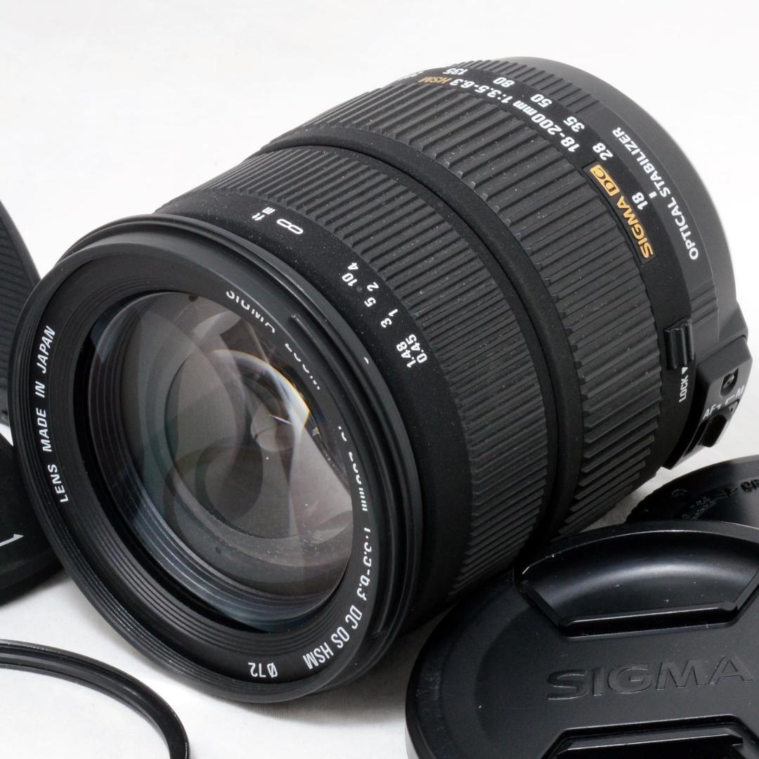 ⭐️完動品⭐️SIGMA シグマ 18-200mm DC OS HSM ニコン用 - メルカリ