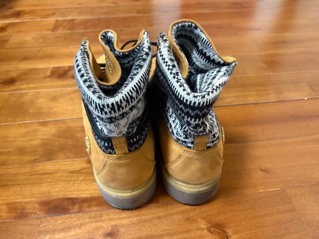 Timberland ワークブーツ 27.5cm 茶 6437R ロールトップ