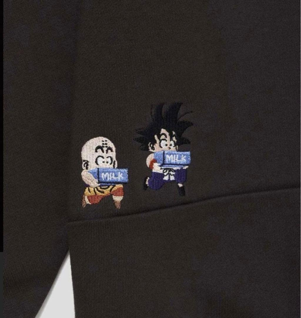 グラニフ コラボ スウェット トレーナー ドラゴンボール 修行 milk