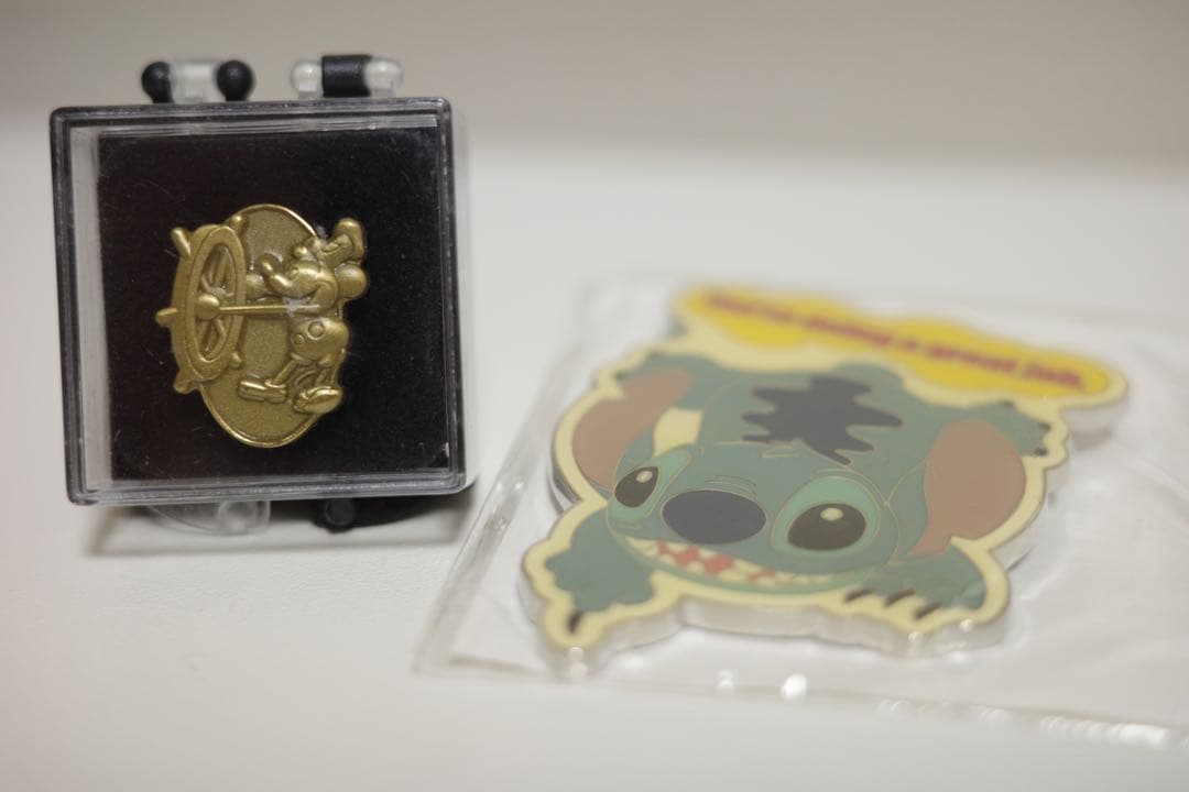 非売品】ディズニー キャスト 勤続 ピンバッジ 蒸気船ウィリー