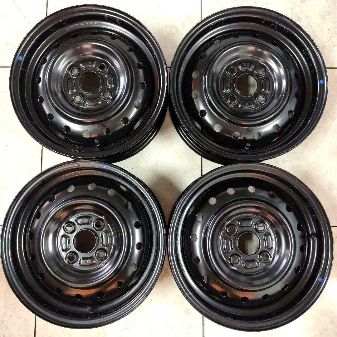 美品☆新車外し スズキ 純正鉄ホイール スチールホイール 4個セット 14