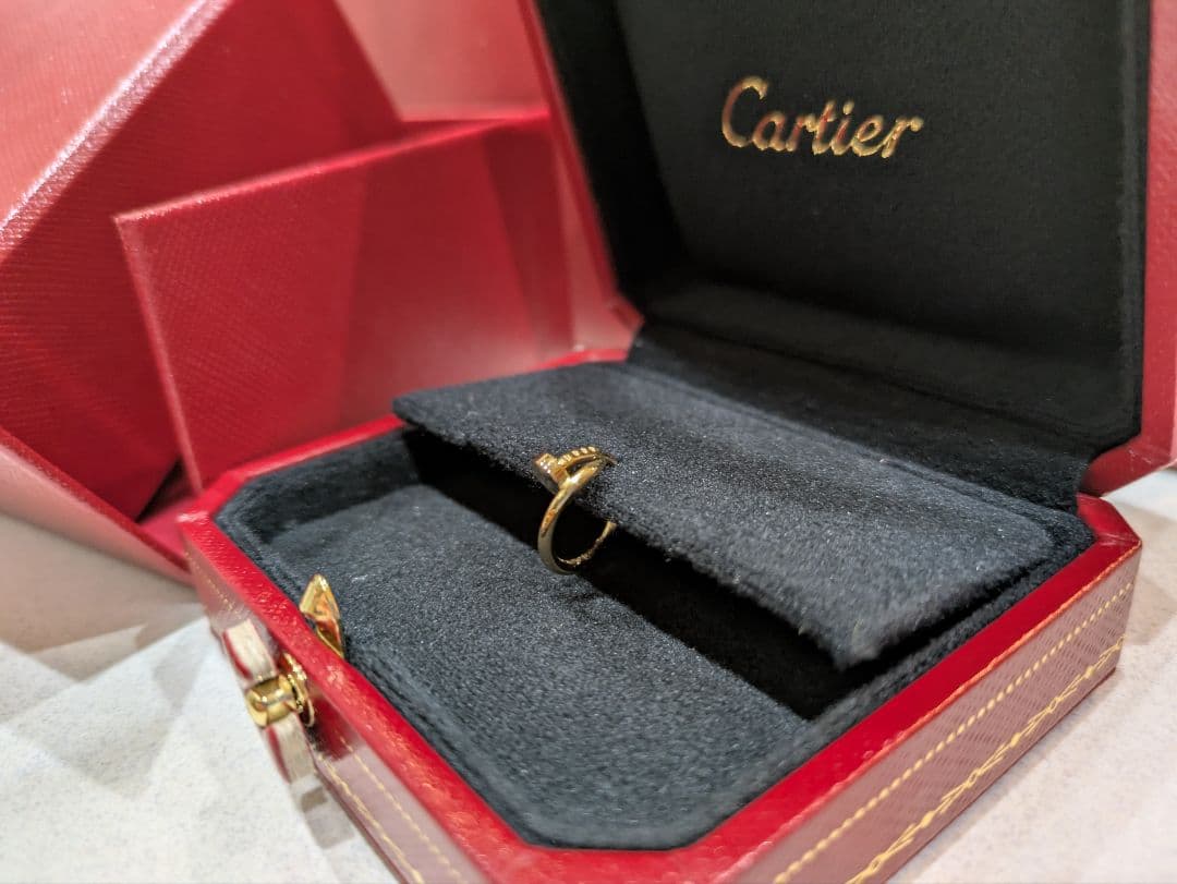Cartier ジュストアンクル　ピアス　イエローゴールド　新品未使用 カルティエ CARTIER ジュストアンクル ピアス 18金 K18イエロー