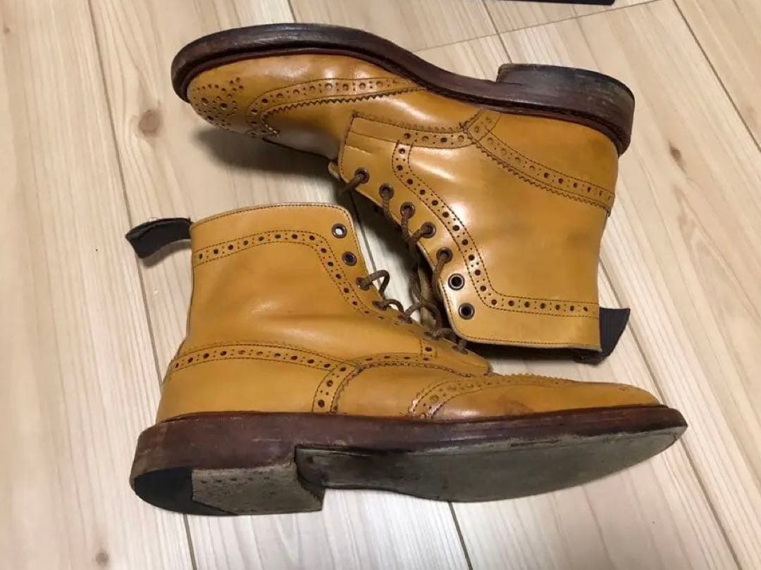 【中古】Tricker’s カントリーブーツ　UK8（26.5cm）M5634