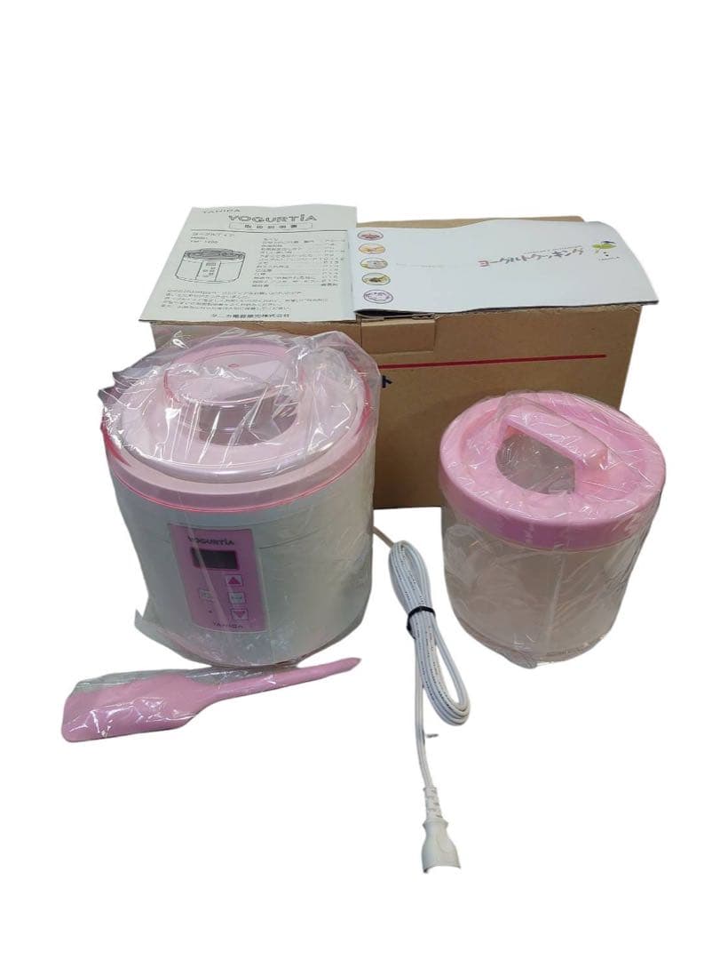 未使用　TANICAヨーグルトメーカーヨーグルティア　YM-1200 ヨドバシ.com - タニカ電器 YM-1200PLUSNB [ヨーグルトメーカー