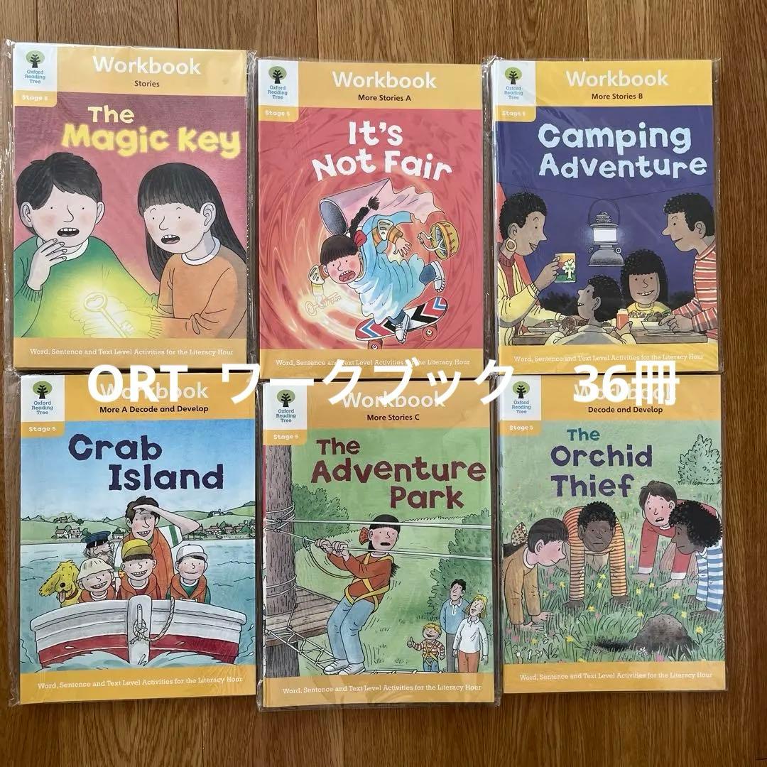 Oxford Reading Tree workbook stage5 36冊 Oxford Reading Tree] Stage 5단계 (Book+CD) 36종 세트 - 웬디북