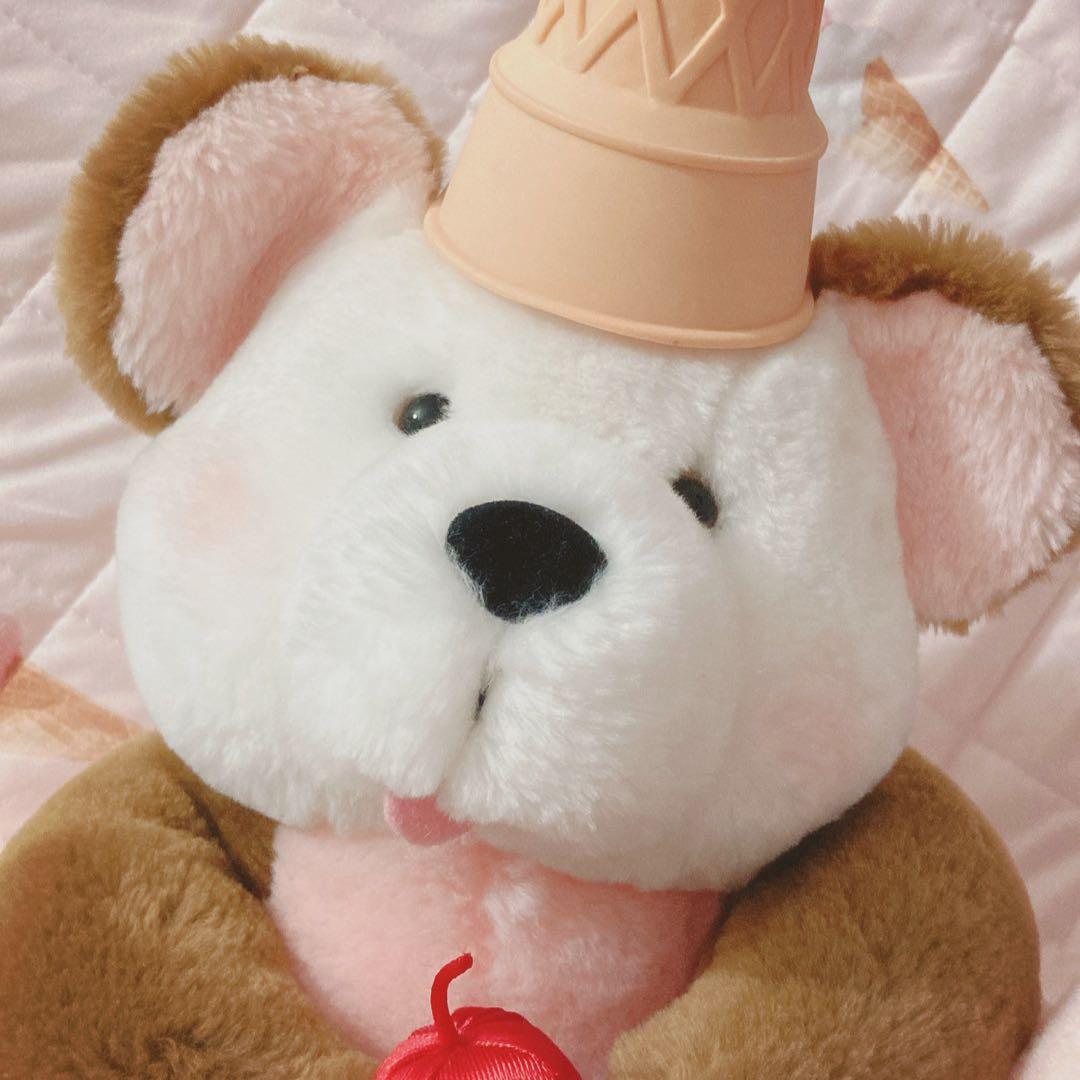 ♡Hallmark アイスクリームくまさんぬいぐるみ テディベア spank♡