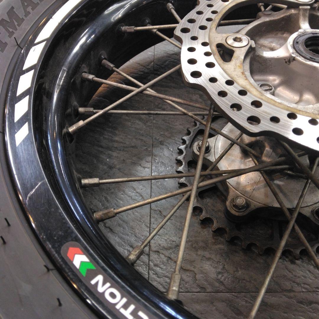 ホンダCRM250ARモタードホイールSET 中古品 - メルカリ