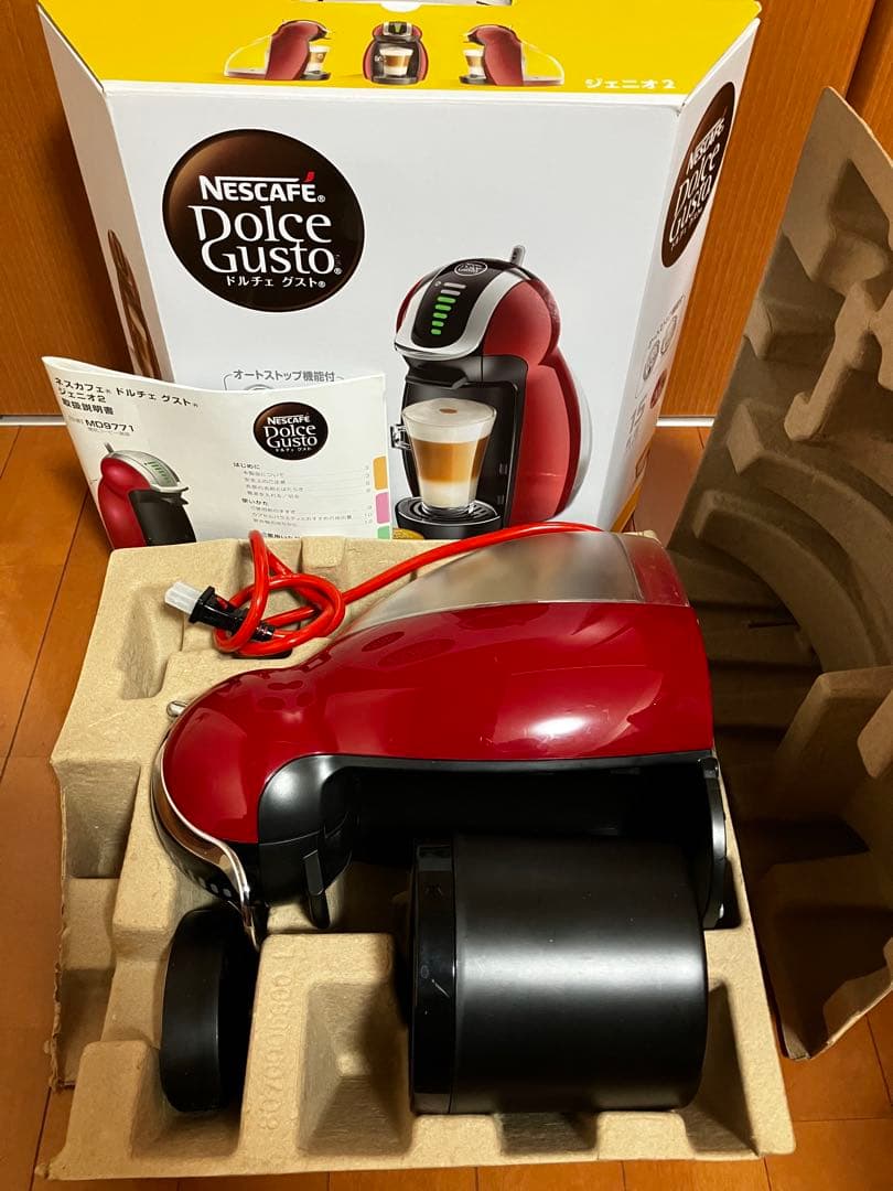 ネスカフェ ドルチェグスト ジェニオ2 赤 - メルカリ