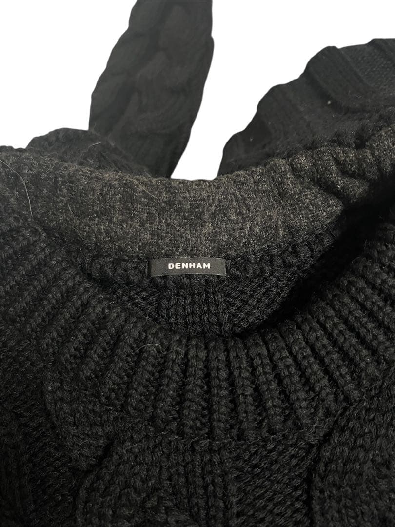 デンハム 日本限定 BIG CABLE KNIT ビック ケーブル ニット - メルカリ