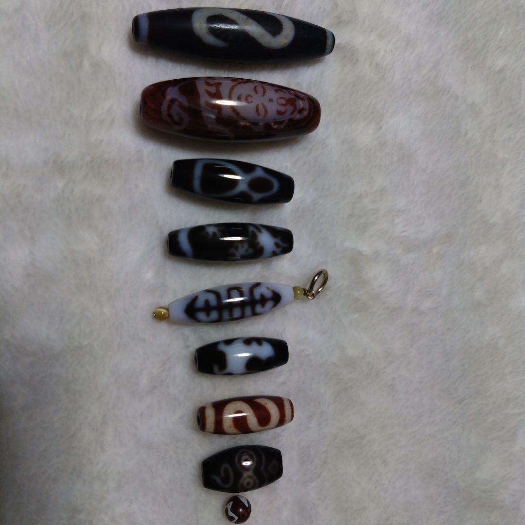 天珠8個セット 楽天市場】天珠 ブレスレット タイガーアイ 8mm パワーストーン 珠数