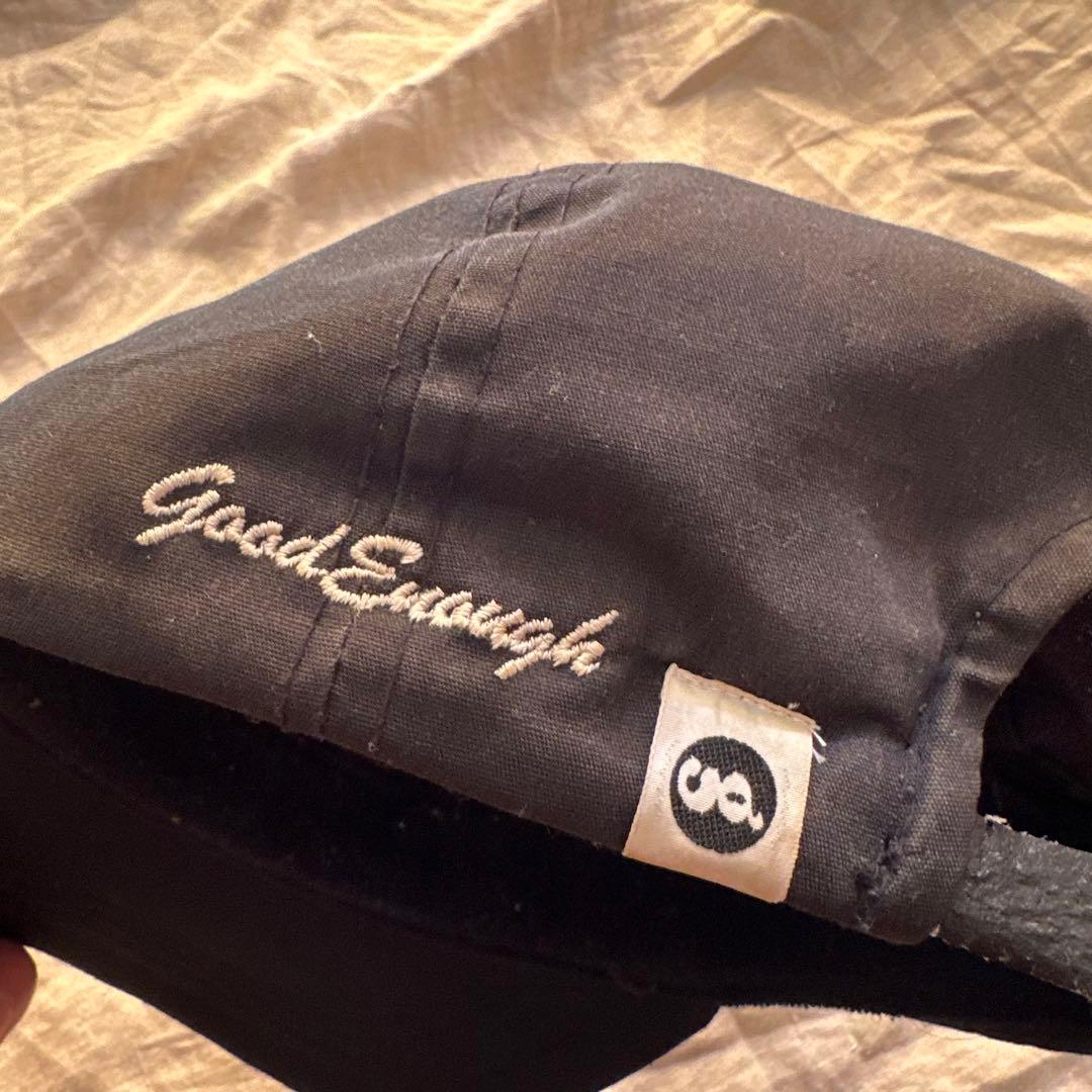 初期】GOODENOUGH グッドイナフ 大文字Gキャップ ブラック - メルカリ