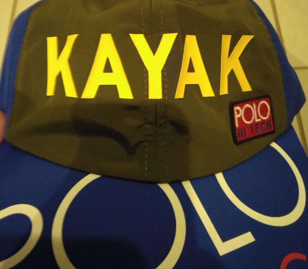 新品］ラルフローレン HI TECH KAYAK ロングビル キャップ - メルカリ