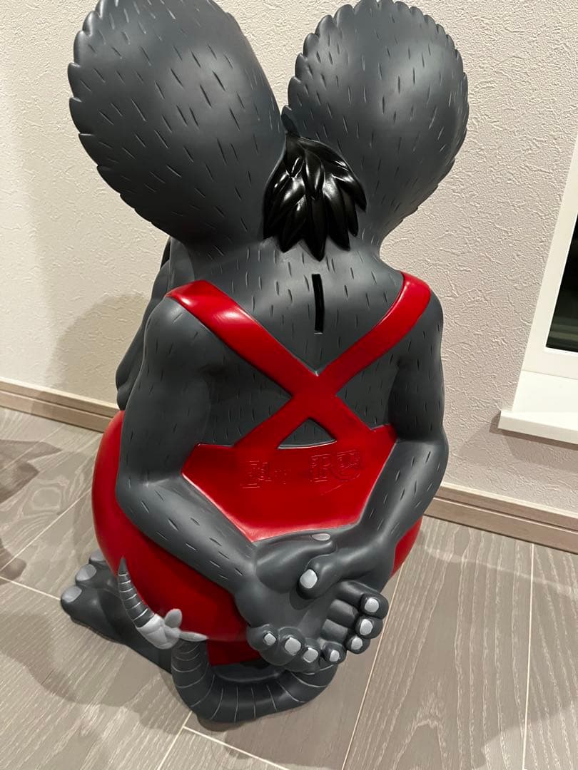 ラットフィンク (Rat Fink) ビッグソフビバンク ダークグレー - メルカリ