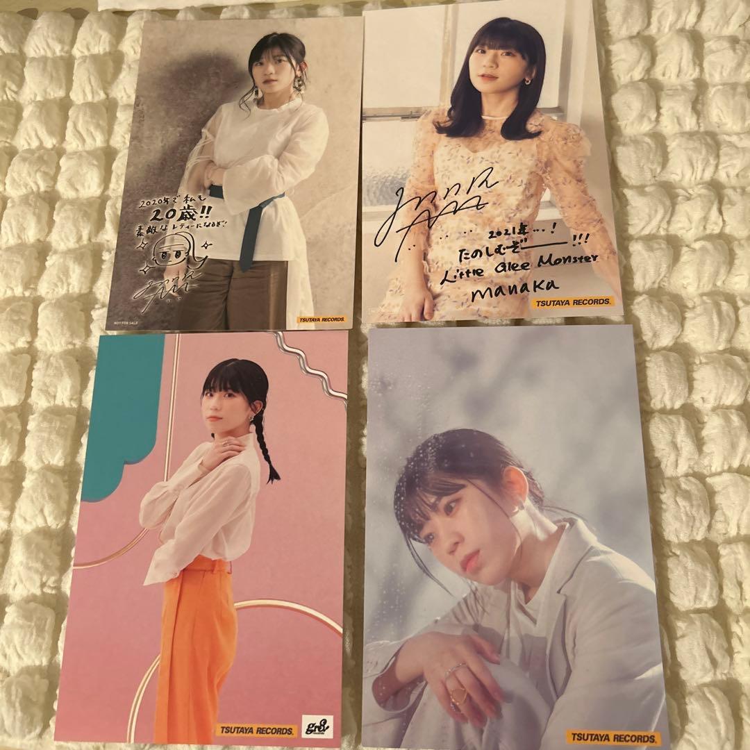 Little Glee Monster manaka ポストカード4枚セット - メルカリ