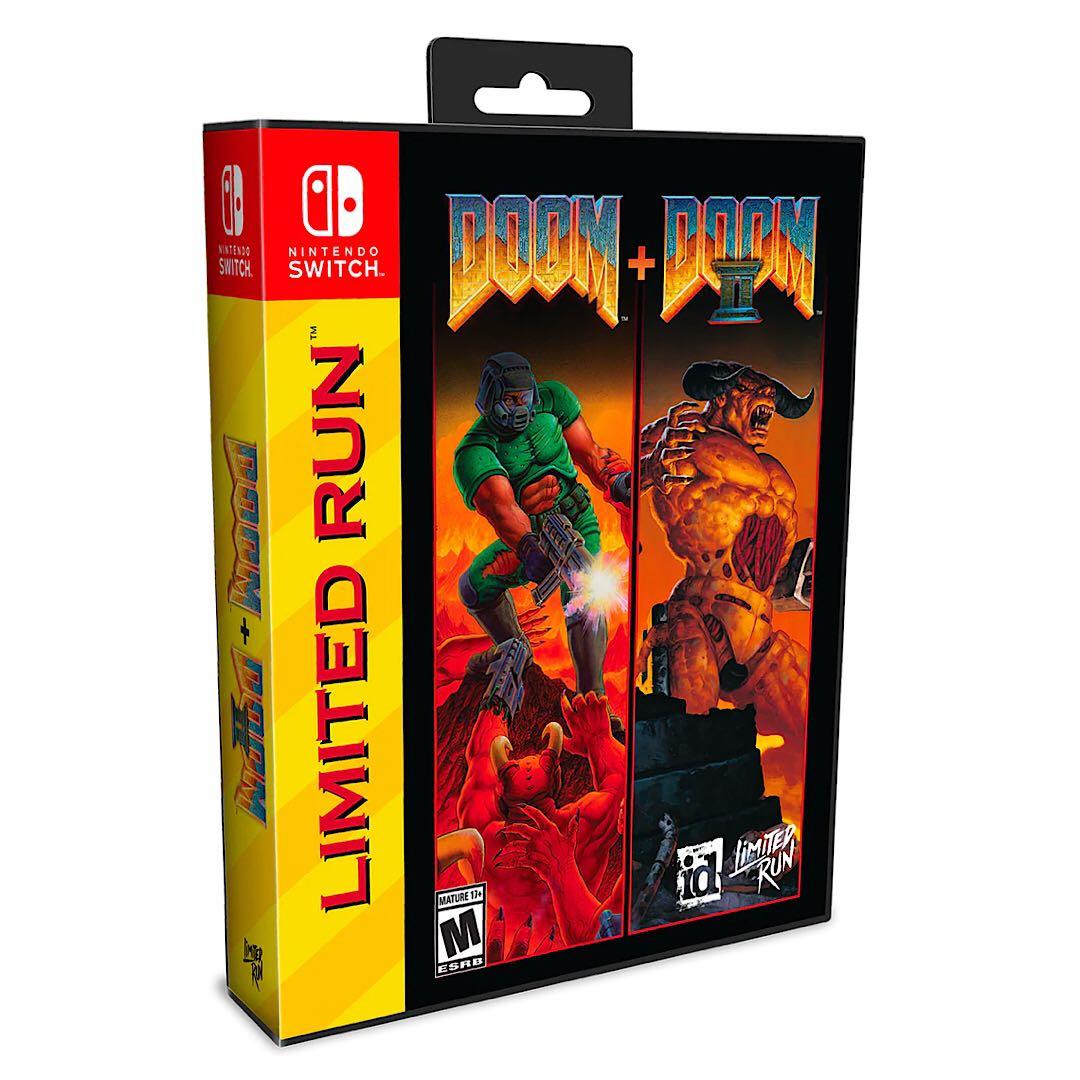 DOOM 1 + 2 DOOM + DOOM II ドゥーム switch