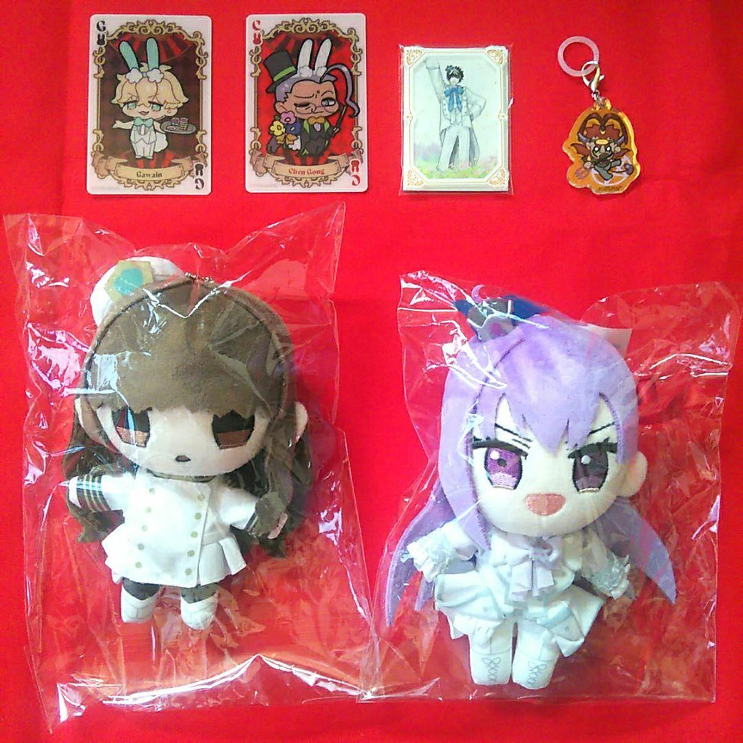 ワダアルコ展 ぬいぐるみ トランプ風カード アクリルチャーム セット