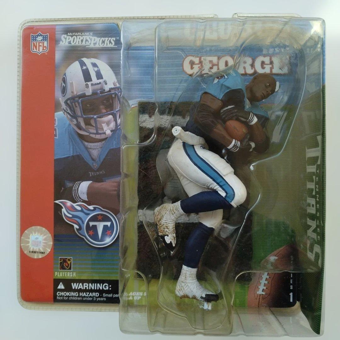 No Helmet)マクファーレンNFL エディ・ジョージ フィギュア