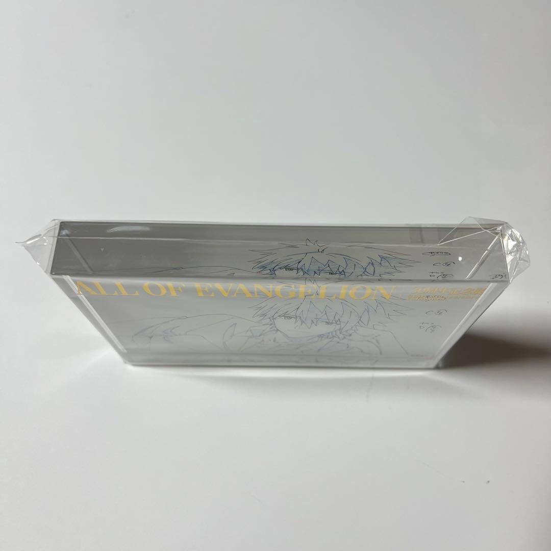 エヴァンゲリオン展 渚カヲル 箔押しアクリルブロック 30周年記念展