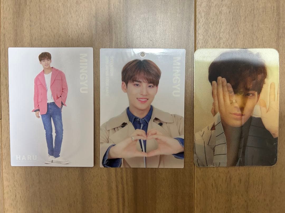 SEVENTEEN ミンギュ MINGYU トレカ3枚セット - メルカリ